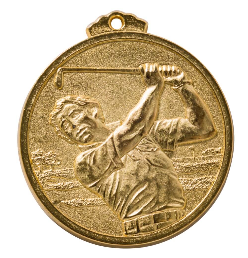 Medaille mit Seilrand für 50 mm Embleme