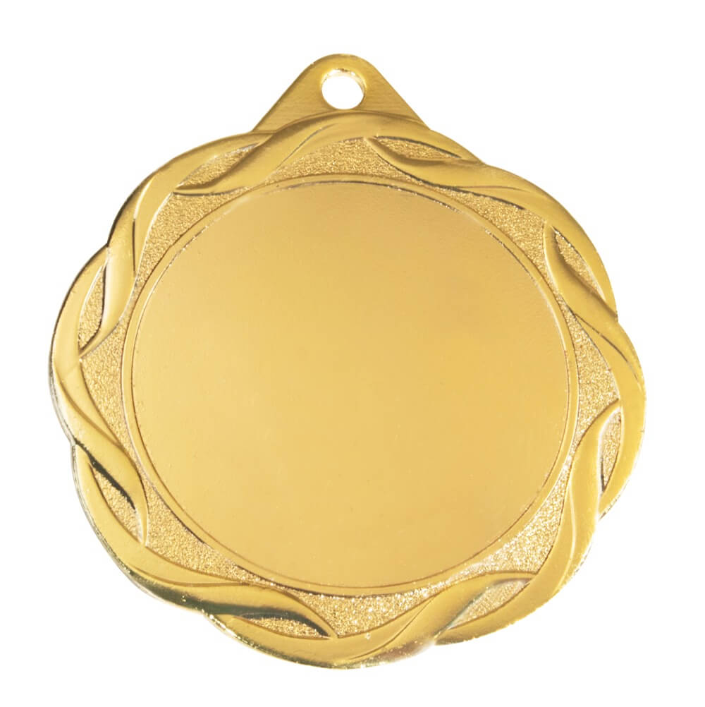 Medaille mit rotem Ring für 50 mm Embleme