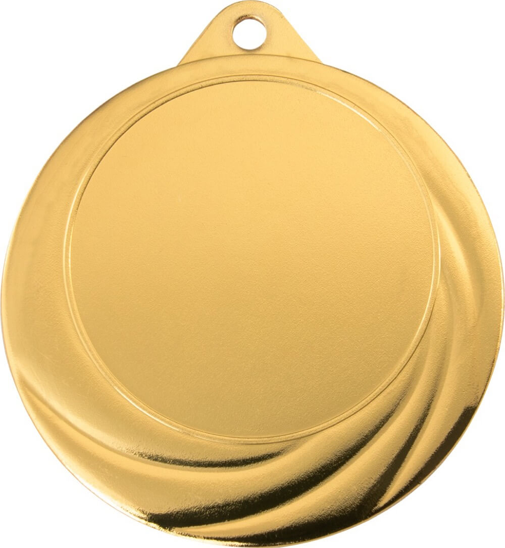 Medaille mit Wellenrand für 50 mm Embleme