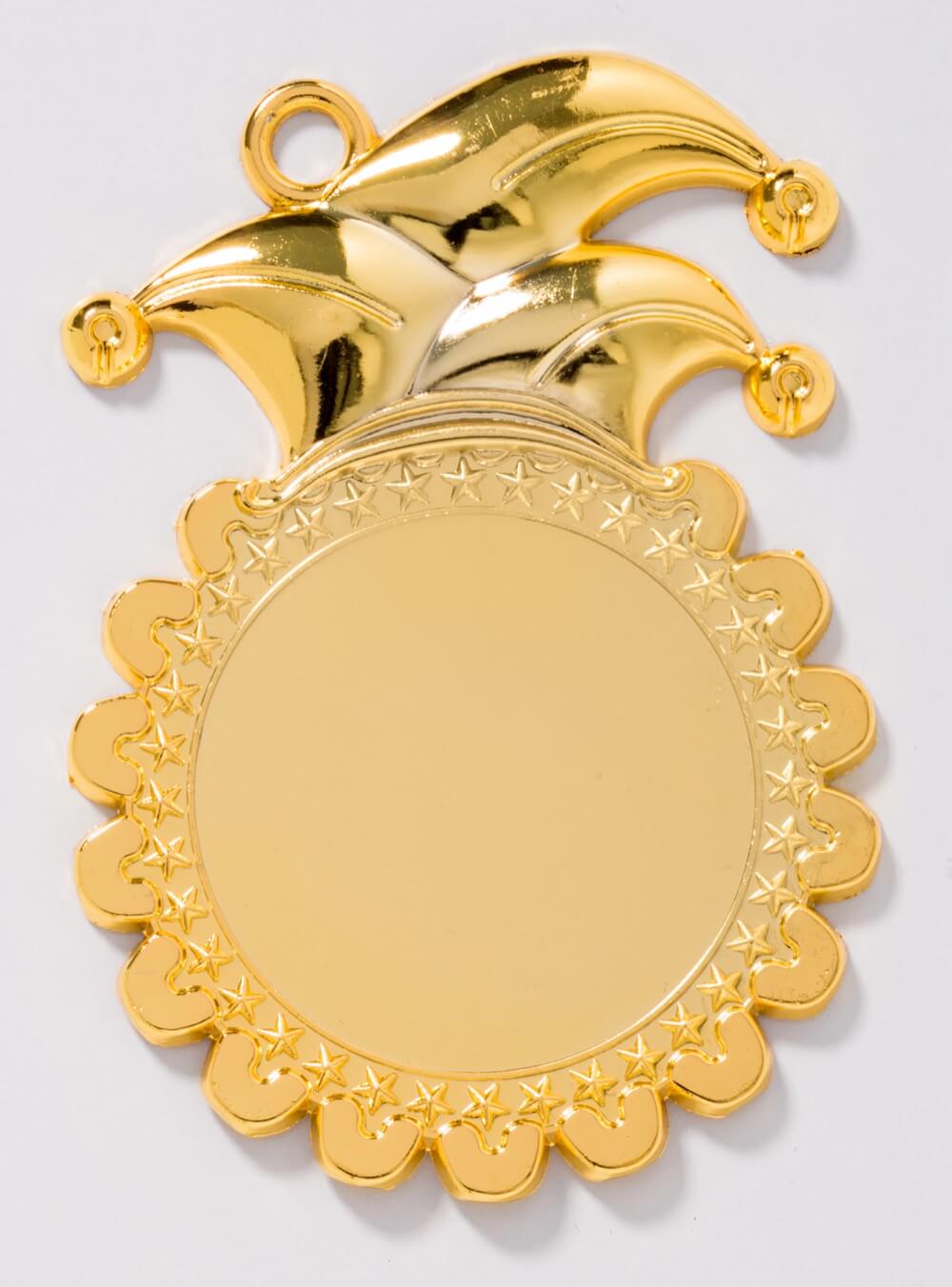 Karnevalsorden mit Blumenmotiv