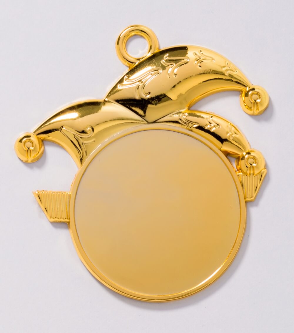 Karnevalsorden mit Kugelmotiv