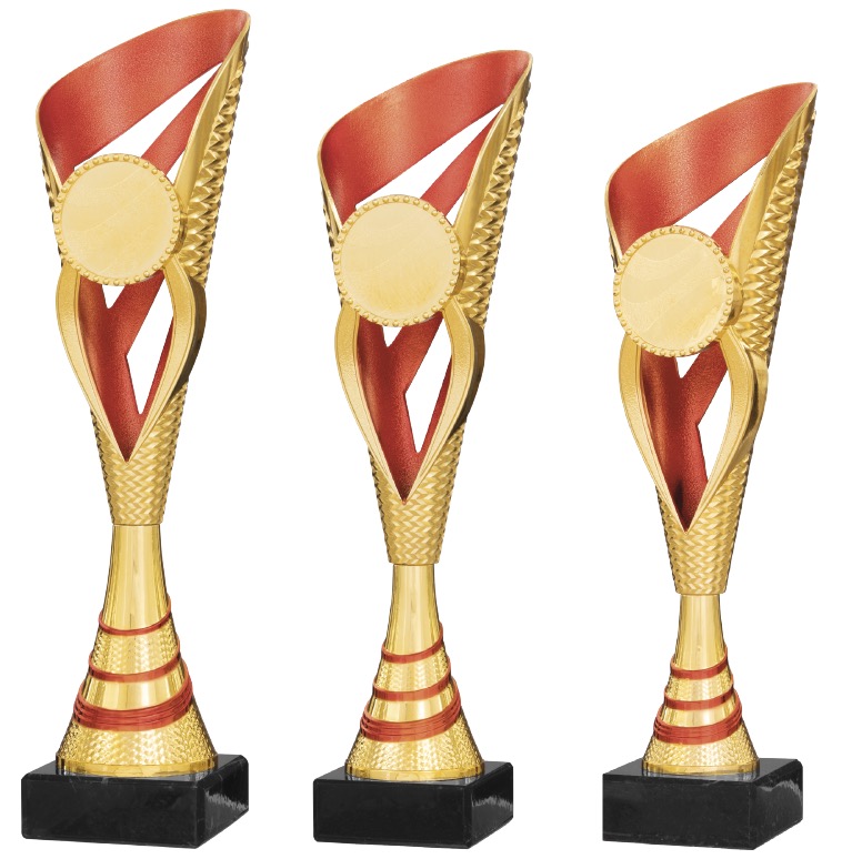 Pokal Gold-Rot