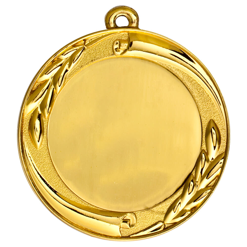 Medaille mit Wellenrand für 50 mm Embleme
