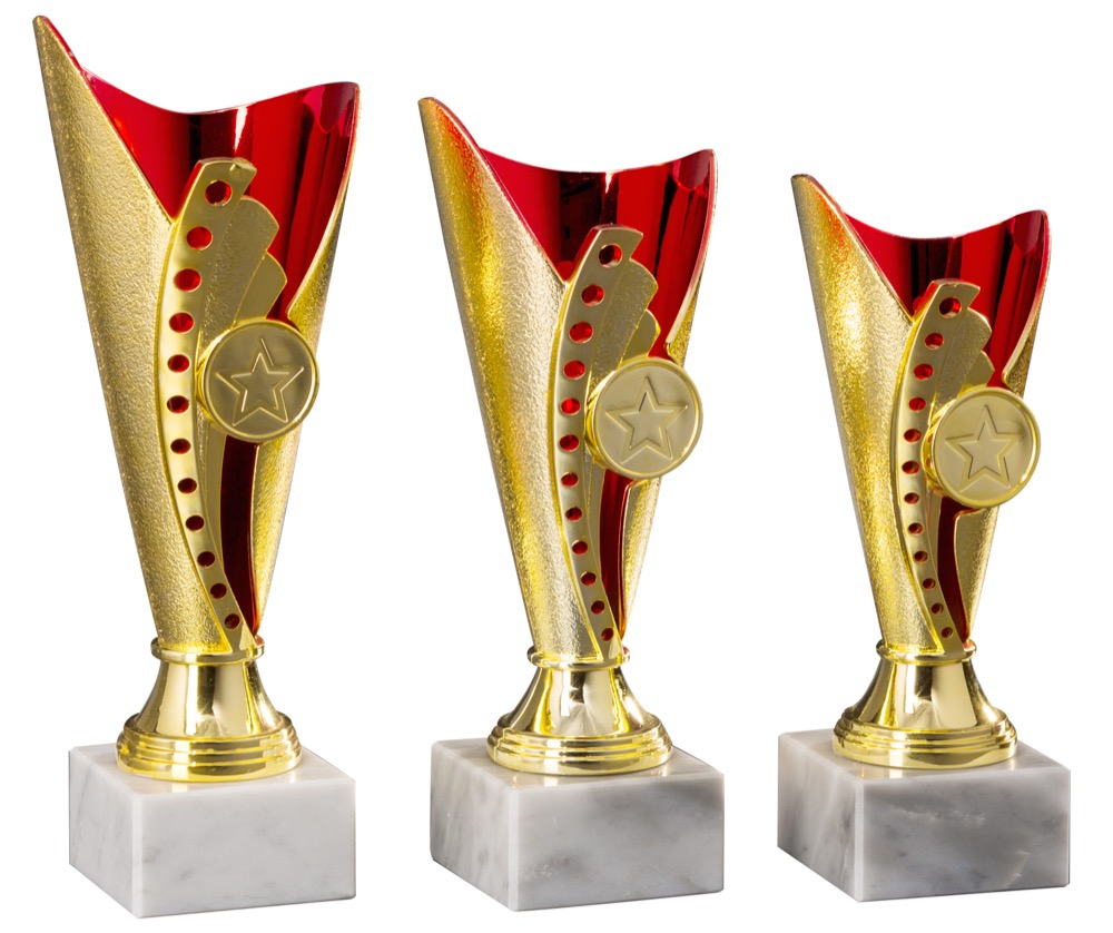 Pokal Gold-Rot